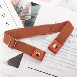 29 Colors No Buckle Elastic Belt for Women Men Unisex Stretch Belt for Pants Jeans Casual Buckle Free Adjustable Invisible Belt