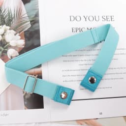 29 Colors No Buckle Elastic Belt for Women Men Unisex Stretch Belt for Pants Jeans Casual Buckle Free Adjustable Invisible Belt