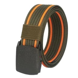 Men Female Belts Military Nylon Adjustable Belt Men Outdoor Travel Tactical Waist Belt with Plastic Buckle for Pants 130cm