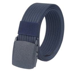 Men Female Belts Military Nylon Adjustable Belt Men Outdoor Travel Tactical Waist Belt with Plastic Buckle for Pants 130cm