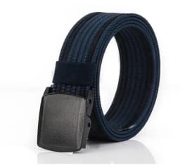 Men Female Belts Military Nylon Adjustable Belt Men Outdoor Travel Tactical Waist Belt with Plastic Buckle for Pants 130cm