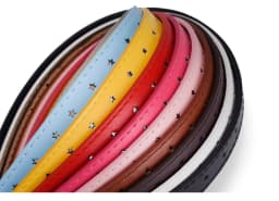 1.8x93cm Children Kids Adjustable Metal Snap PU Leather Belt Girls Boys Silver Buckle Belts Waistband Pants Decor Waist Belt