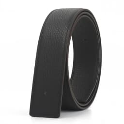 3.2/3.8cm Luxury Wide Belt Without Buckle Fashion Belts First Layer Genuine Cowhide Belt,Unisex,Double-sided,Two-color