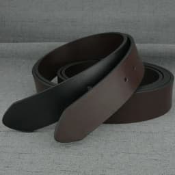 New Two Color Dual Purpose Men's Belts Casual Business Designer Male Belts High Quality No Buckle Waistband 3.7cm Ceinture