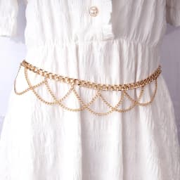 Heart Love Sliver Metal Waist Chain Women Thin Belt Y2K Aesthetic Kpop Egirl Slim Body Strap For Dress Decor Girl Gothic Girdle