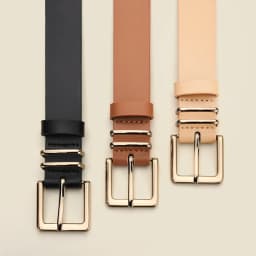 Fashion Alloy Pin Buckle Belt Personalized Women's Square Buckle PU Belt Simple Women's Matching Windbreaker Skirt