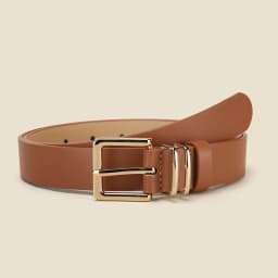 Fashion Alloy Pin Buckle Belt Personalized Women's Square Buckle PU Belt Simple Women's Matching Windbreaker Skirt