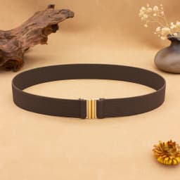 SISHION 2026 Promotion Elastic Waist Belt Fashion Women Pink Red Black White Belts Slim Corset Waistband Cummerbund YD0001Gold