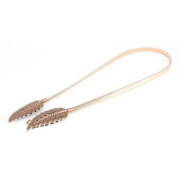 Women Metal Vintage Belt Leaf Fashion Stylish Golden/Silver Leaves Design Chains Lady Metal Elastic Chain Dress Waist Decoratio