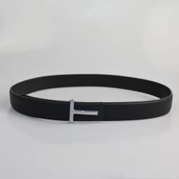 High Quality Designer Belts Men Fashion T Letter Luxury Famous Genuine Leather Belt Jeans Formal Cowskin Black Waist Strap 3.8cm