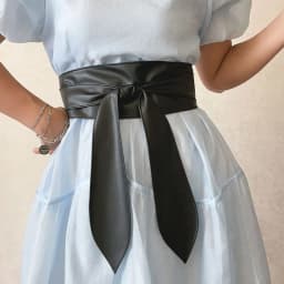 Fashion Knot Tie Waistband Black PU Leather Women Wide Belt For Coat Dress Decorative Girdles Strap Without Holes Female Belts