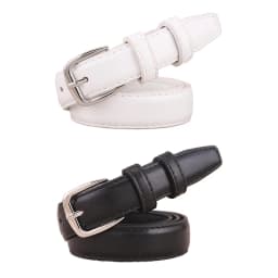 Women Belts PU Leather Simple Metal Buckle Belt Girls Dress Jean Pants Waistband Belts For Lady High Quality Ladies Dress Belt