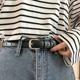 Women Belts PU Leather Simple Metal Buckle Belt Girls Dress Jean Pants Waistband Belts For Lady High Quality Ladies Dress Belt