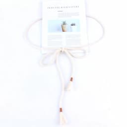 Fashion Women Braided Belts Rope for Dresses Tassel Waist Belt Female Twist Weaving Knot Belt Cotton String