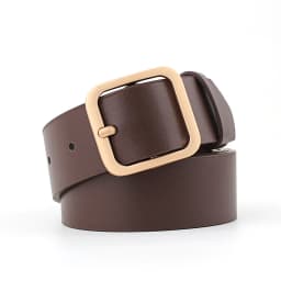 New PU Leather Belt For Women Square Pin Buckle Jeans Black Belt Chic Ladies Vintage Strap Female Waistband 3.3X90/100/110cm