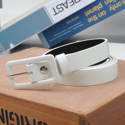 Women Belt Fashion Show Candy Color Thin Casual Versatile Female Students Youth Trouser Around Wide 2cm Red Yellow Blue Black