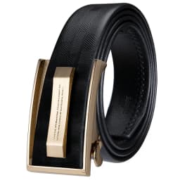 Hi-Tie Men's Orange Brown Belt for Jeans New Yellow Green Blue Leather Jeans Belts Fashion Cowboy Genuine Leather Belt Strap