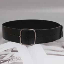 Brand Quality WIde Belt Black Cow Leather Waistband for Women Winter Dress Waist Belt Corset European Genuine Leather Women Belt