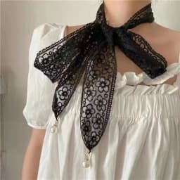 New Sweet Decorative Lace Waist Belts Pearl Pendant Clothing Accessories Chain Belt Elegant Dress Waist Chain for Women