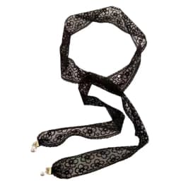 New Sweet Decorative Lace Waist Belts Pearl Pendant Clothing Accessories Chain Belt Elegant Dress Waist Chain for Women