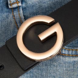 Luxury Brand Unisex Belt 3.8cm Smooth Buckle High Quality Leather Strap for Men And Women Fashionable Waist Accessory