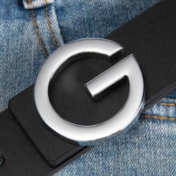 Luxury Brand Unisex Belt 3.8cm Smooth Buckle High Quality Leather Strap for Men And Women Fashionable Waist Accessory