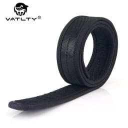 VATLTY 3.8cm Tactical Inner Belt for Men Premium Nylon Rigid Hook & Loop Straps 95cm to 135cm Unbuckled Belt No Buckle Waistband