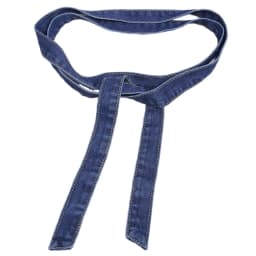 Trendy Self Tied Denims Waistband Adjustable Waist Belt for Women Pants Jeans Dresses Outercoat Windbreaker Accessories