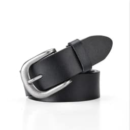 SupSindy Genuine Leather Belts for Women Pin Buckle Women Jeans Belt Luxury Brand Designer Cowskin Waistband Black Female Strap