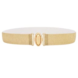 SISHION Plus Size 105cm Fashion Elastic Waist Cummerbund Corset Belt Black Green Golden Silvery Belts for Women Waistband YD0107