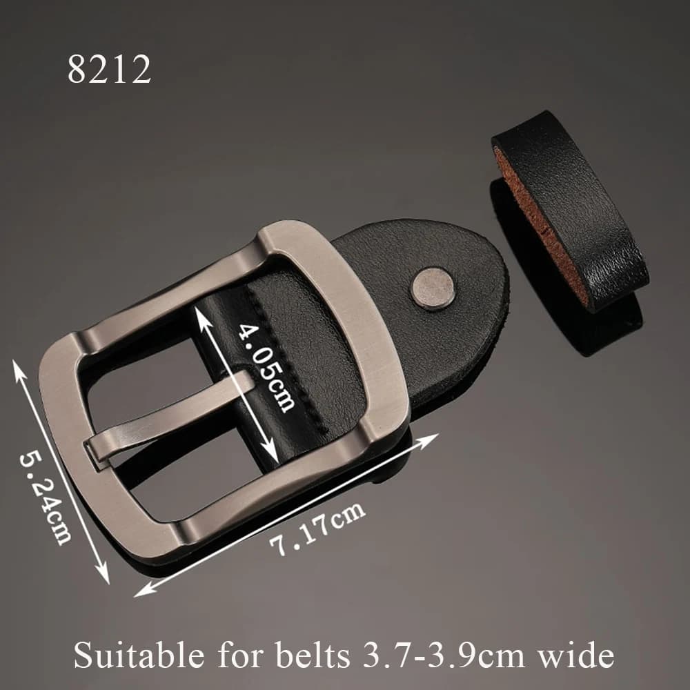 Men's Belt Head Leather Waistband Buckels Replacement Waistband Buckels Jeans Accessories Bag Buckle DIY PU Sewing Accessories