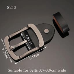 Men's Belt Head Leather Waistband Buckels Replacement Waistband Buckels Jeans Accessories Bag Buckle DIY PU Sewing Accessories