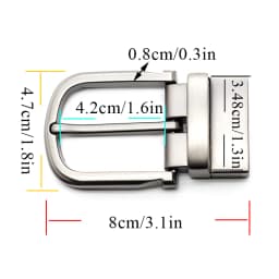 Men's Belt Head Leather Waistband Buckels Replacement Waistband Buckels Jeans Accessories Bag Buckle DIY PU Sewing Accessories