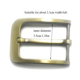 Men's Belt Head Leather Waistband Buckels Replacement Waistband Buckels Jeans Accessories Bag Buckle DIY PU Sewing Accessories