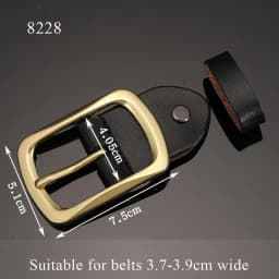 Men's Belt Head Leather Waistband Buckels Replacement Waistband Buckels Jeans Accessories Bag Buckle DIY PU Sewing Accessories