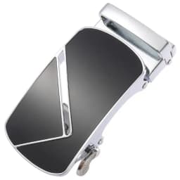 Fashion Men's Business Alloy Automatic Buckle Unique Men Plaque Belt Buckles 3.5cm Ratchet Men Apparel Accessories LY136-22000