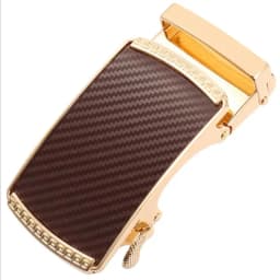 Fashion Men's Business Alloy Automatic Buckle Unique Men Plaque Belt Buckles 3.5cm Ratchet Men Apparel Accessories LY136-22000