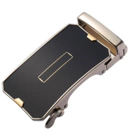 Fashion Men's Business Alloy Automatic Buckle Unique Men Plaque Belt Buckles 3.5cm Ratchet Men Apparel Accessories LY136-22000
