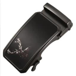 Fashion Men's Business Alloy Automatic Buckle Unique Men Plaque Belt Buckles 3.5cm Ratchet Men Apparel Accessories LY136-22000