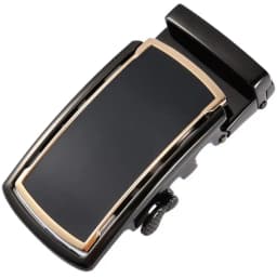 Fashion Men's Business Alloy Automatic Buckle Unique Men Plaque Belt Buckles 3.5cm Ratchet Men Apparel Accessories LY136-22000