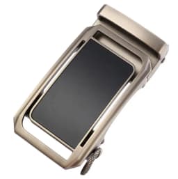 Fashion Men's Business Alloy Automatic Buckle Unique Men Plaque Belt Buckles 3.5cm Ratchet Men Apparel Accessories LY136-22000