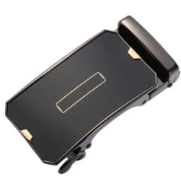 Fashion Men's Business Alloy Automatic Buckle Unique Men Plaque Belt Buckles 3.5cm Ratchet Men Apparel Accessories LY136-22000
