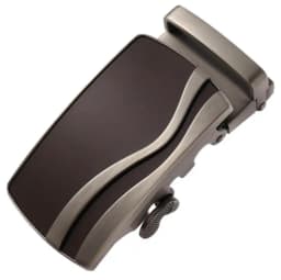 Fashion Men's Business Alloy Automatic Buckle Unique Men Plaque Belt Buckles 3.5cm Ratchet Men Apparel Accessories LY136-22000
