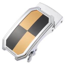 Fashion Men's Business Alloy Automatic Buckle Unique Men Plaque Belt Buckles 3.5cm Ratchet Men Apparel Accessories LY136-22000