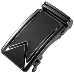 Fashion Men's Business Alloy Automatic Buckle Unique Men Plaque Belt Buckles 3.5cm Ratchet Men Apparel Accessories LY136-22000