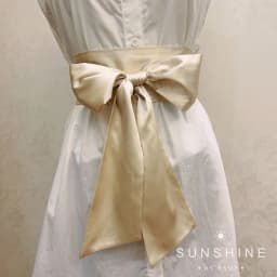 9.5x250cm Satin Ribbon Bow Wide Corset Waist Belt DIY Bowknot Silky Fabric Cummerbunds Decorative Waistband for Women Lady Girl
