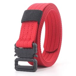 Adjustable 25mm/1 inch Kids Tactical Belt Quick Release Buckle Waist Jeans Belt for Boys Girls Women Fashionable Man Belt