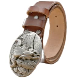 big buckle real leather belts for men mens belts luxury 100% genuine leather camel brown punk cowhide Chinese style high quality