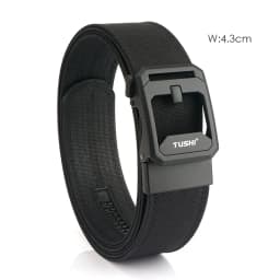 VATLTY 4.3cm Tactical Gun Belt for Men and Women 1100D Nylon Metal Automatic Buckle Police Military Belt Hunting IPSC Girdles