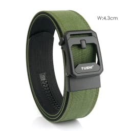VATLTY 4.3cm Tactical Gun Belt for Men and Women 1100D Nylon Metal Automatic Buckle Police Military Belt Hunting IPSC Girdles
